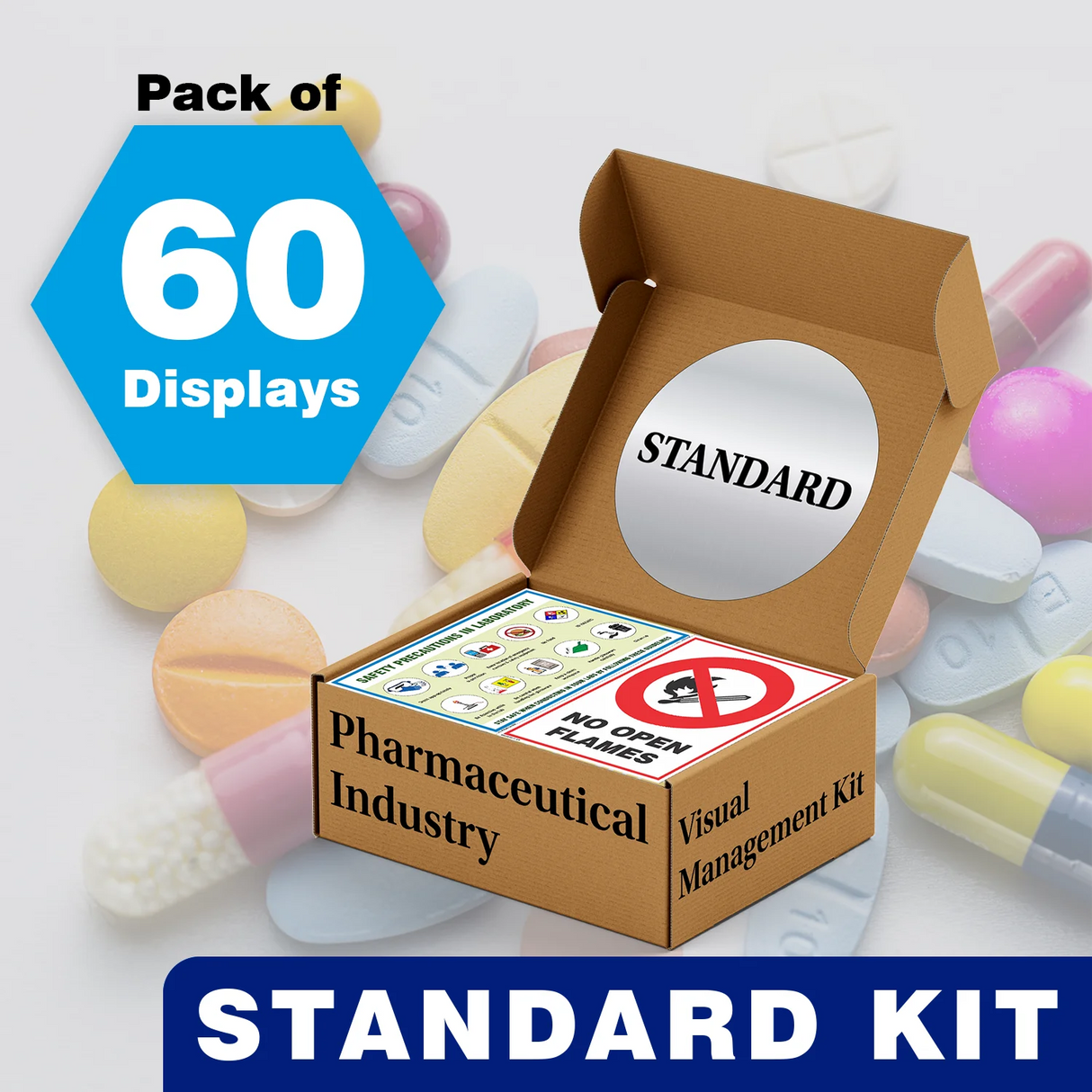 Standard Kit - Pharmaceutical Industry Visual Management Kit