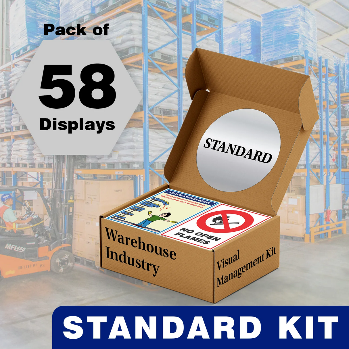 Standard Kit - Warehouse Industry Visual Management Kit