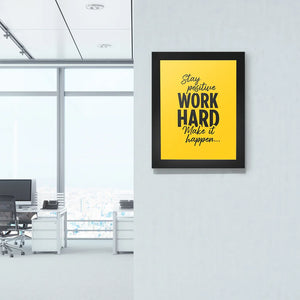 Unstoppable Spirit: Believe, Work Hard, Achieve - Inspirational Frames for Gifting