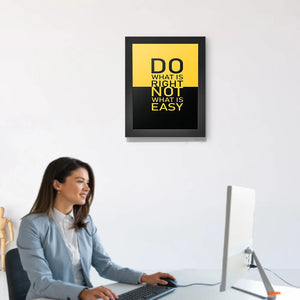 Start Bright: Choose Joy and Integrity - Motivational Frames for Corporate Gifting