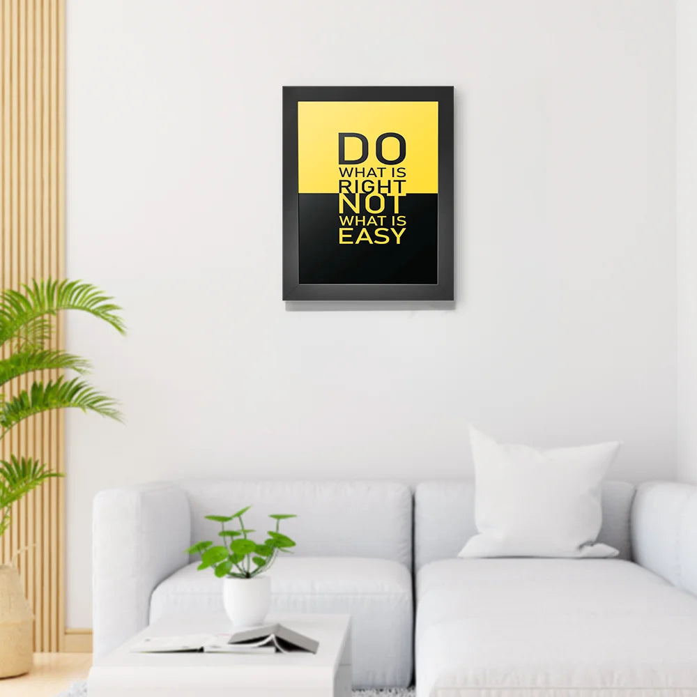 Start Bright: Choose Joy and Integrity - Motivational Frames for Corporate Gifting