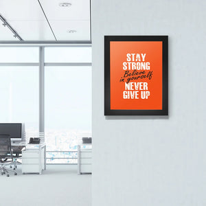 Reach for the Stars, Never Give Up - Success Frames