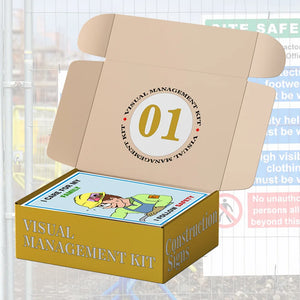 Construction Sign Visual Management Kit 1