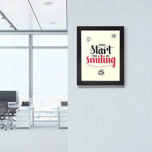 Start Bright: Choose Joy and Integrity - Motivational Frames for Corporate Gifting