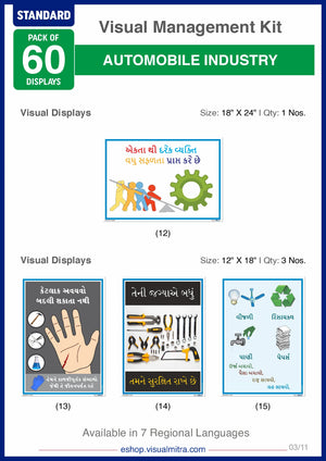 Standard Kit - Automotive Industry Visual Management Kit