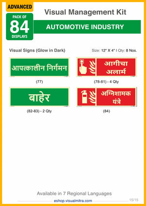 Advanced Kit - Automotive Industry Visual Management Kit