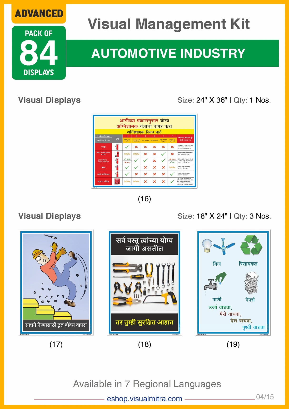 Advanced Kit - Automotive Industry Visual Management Kit