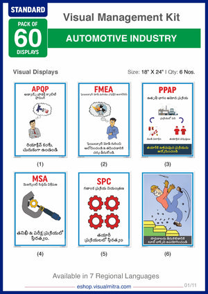 Standard Kit - Automotive Industry Visual Management Kit