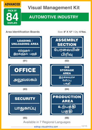 Advanced Kit - Automotive Industry Visual Management Kit