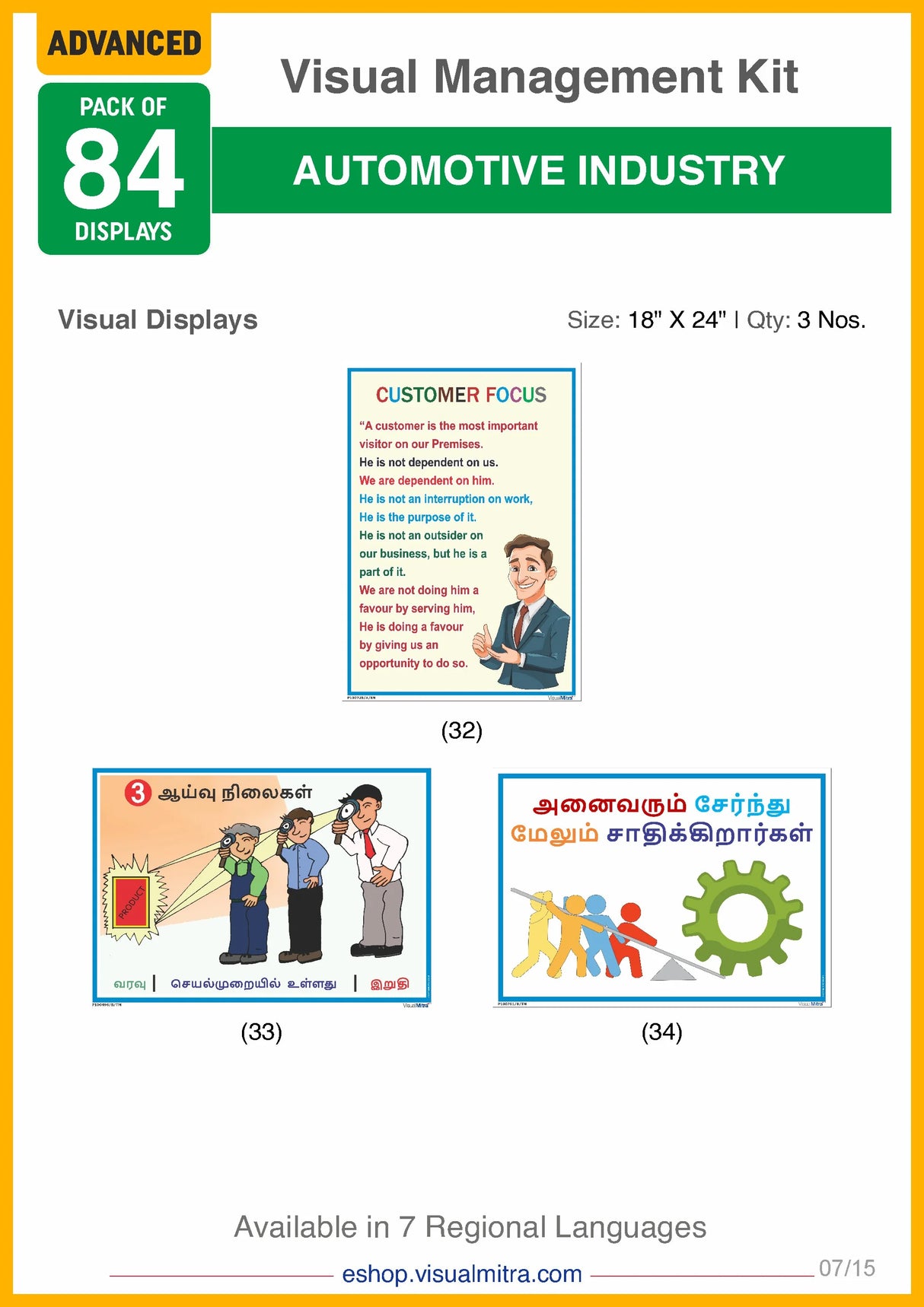 Advanced Kit - Automotive Industry Visual Management Kit