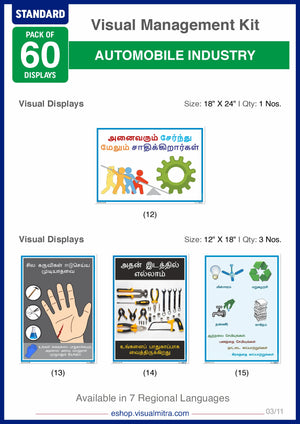 Standard Kit - Automotive Industry Visual Management Kit