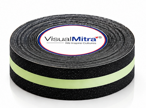 VisualMitra Anti Skid with Glow Tape.
