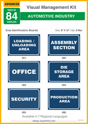 Advanced Kit - Automotive Industry Visual Management Kit