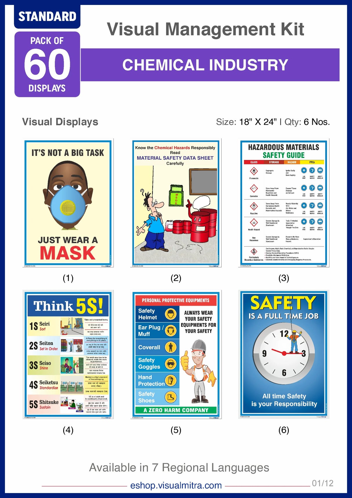 Standard Kit - Chemical Industry Visual Management Kit