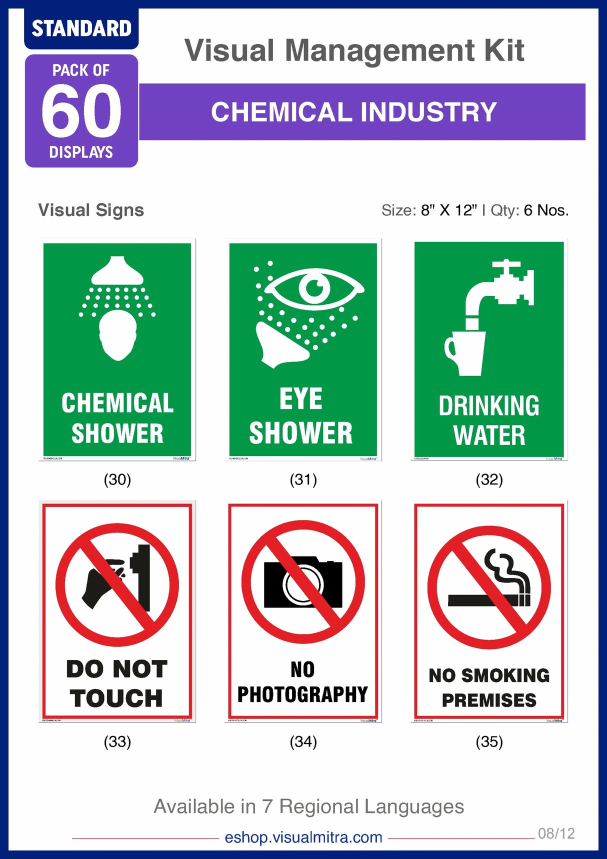 Standard Kit - Chemical Industry Visual Management Kit