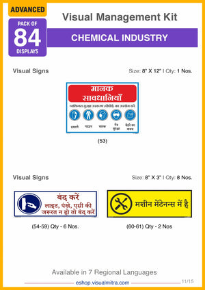 Advanced  Kit - Chemical Industry Visual Management Kit