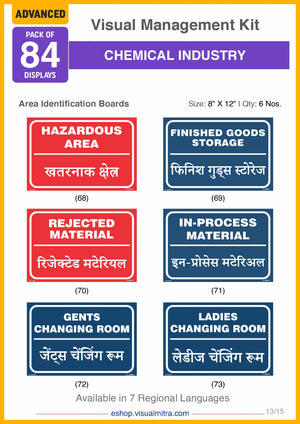 Advanced  Kit - Chemical Industry Visual Management Kit
