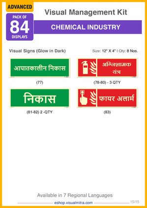 Advanced  Kit - Chemical Industry Visual Management Kit