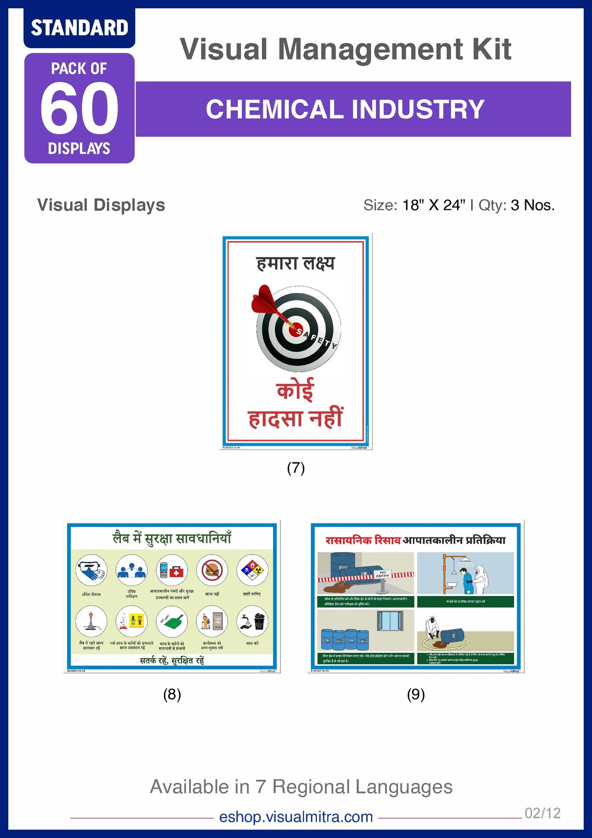 Standard Kit - Chemical Industry Visual Management Kit