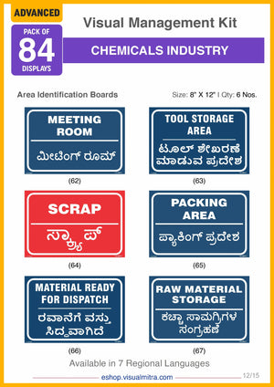 Advanced  Kit - Chemical Industry Visual Management Kit