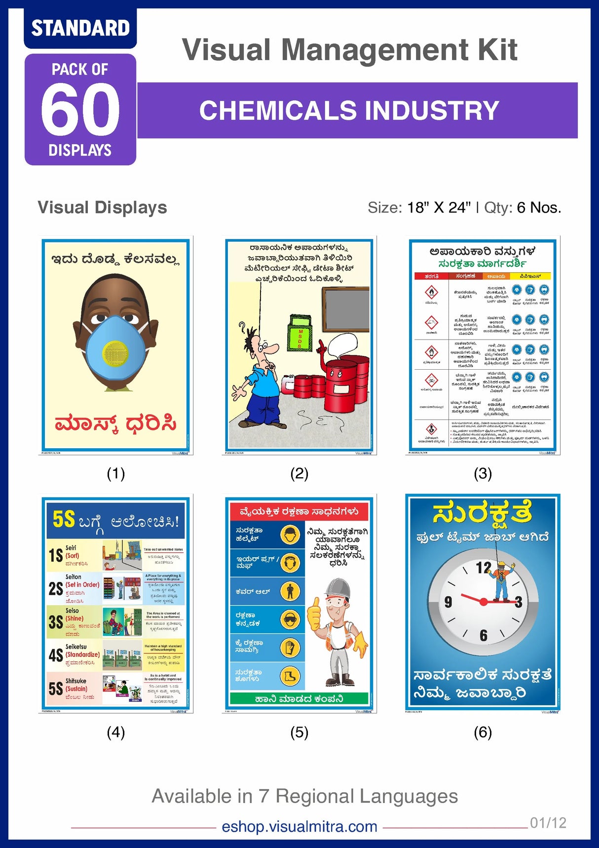 Standard Kit - Chemical Industry Visual Management Kit