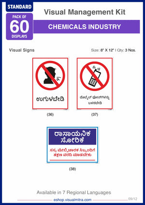 Standard Kit - Chemical Industry Visual Management Kit