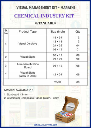 Standard Kit - Chemical Industry Visual Management Kit