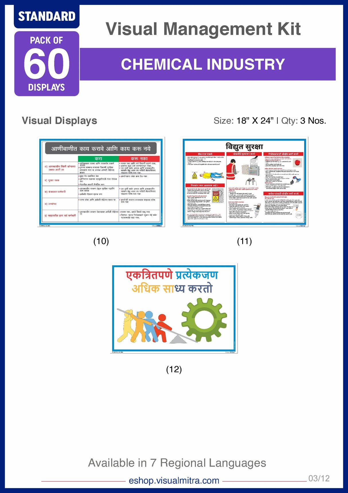 Standard Kit - Chemical Industry Visual Management Kit