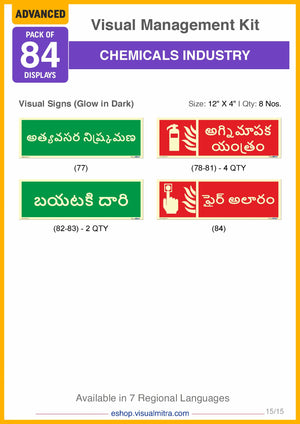 Advanced  Kit - Chemical Industry Visual Management Kit