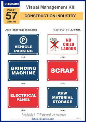 Standard Kit - Construction Industry Visual Management Kit