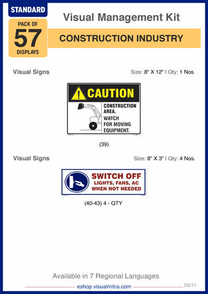 Standard Kit - Construction Industry Visual Management Kit