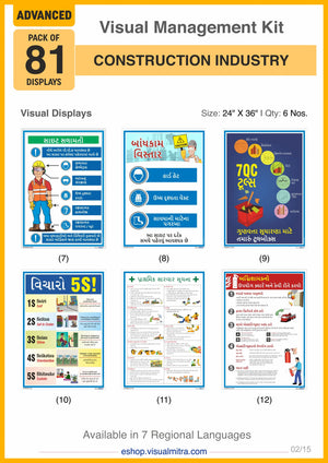 Advanced Kit - Construction  Industry Visual Management Kit