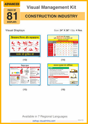 Advanced Kit - Construction  Industry Visual Management Kit