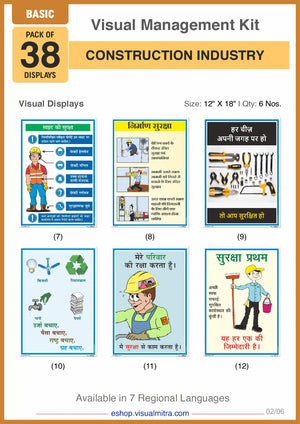 Basic Kit - Construction Industry Visual Management Kit