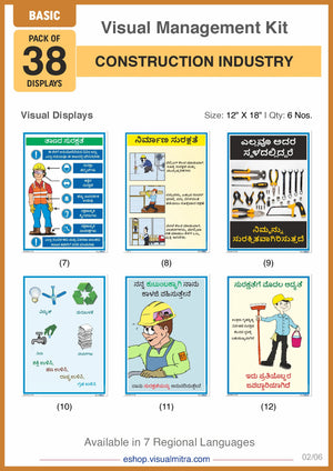 Basic Kit - Construction Industry Visual Management Kit