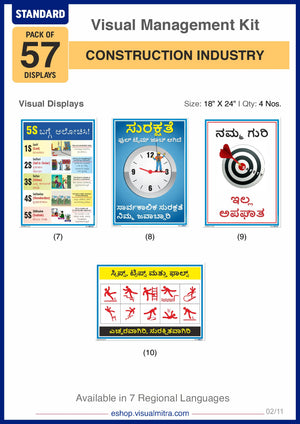 Standard Kit - Construction Industry Visual Management Kit