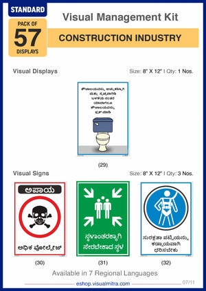 Standard Kit - Construction Industry Visual Management Kit