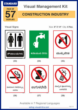 Standard Kit - Construction Industry Visual Management Kit