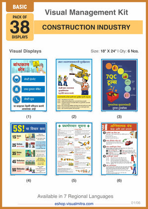 Basic Kit - Construction Industry Visual Management Kit