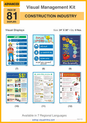 Advanced Kit - Construction  Industry Visual Management Kit