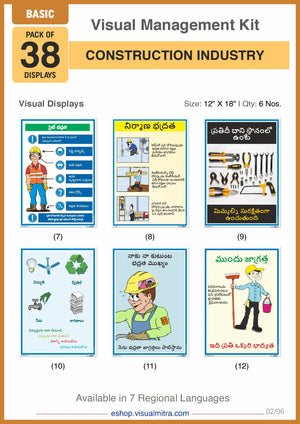 Basic Kit - Construction Industry Visual Management Kit