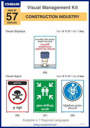 Standard Kit - Construction Industry Visual Management Kit