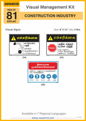 Advanced Kit - Construction  Industry Visual Management Kit