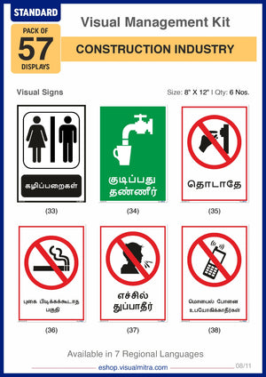 Standard Kit - Construction Industry Visual Management Kit