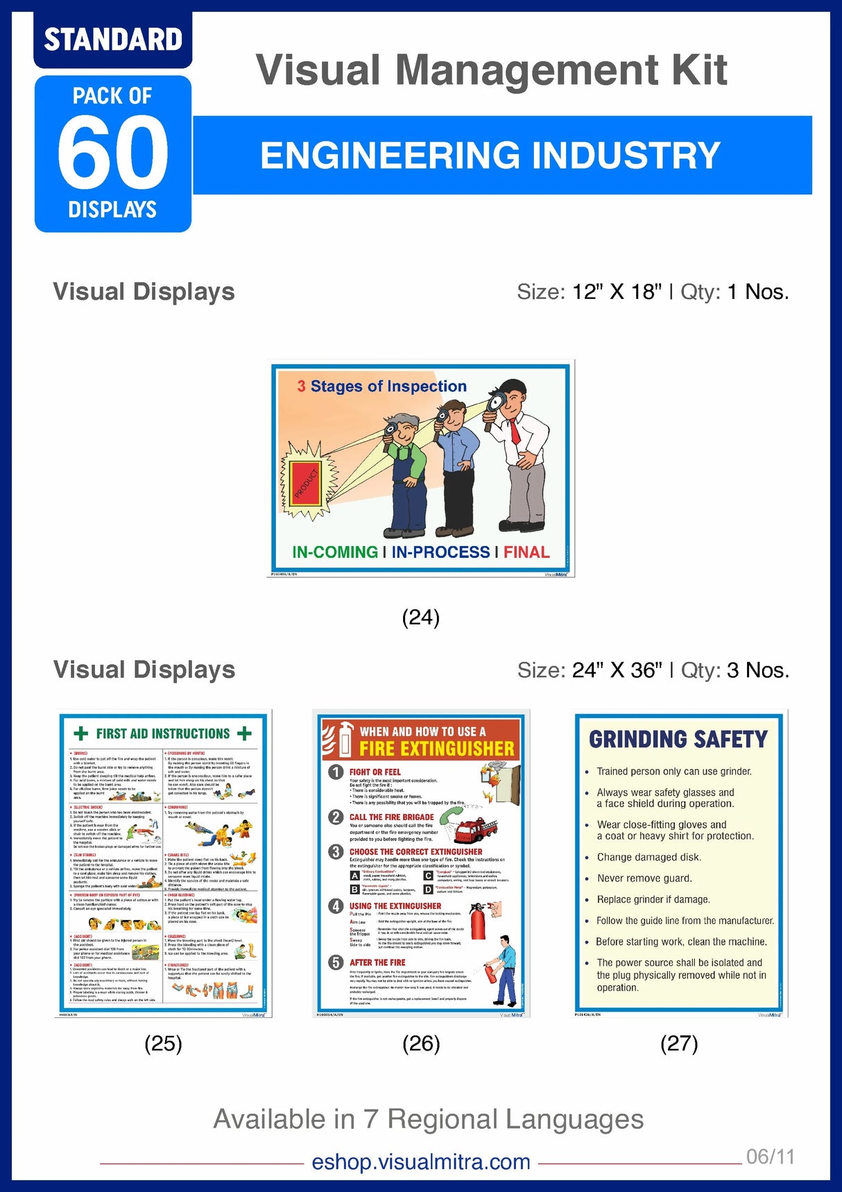 Standard Kit - Engineering Industry Visual Management Kit