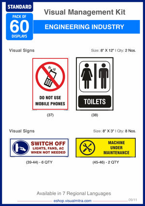 Standard Kit - Engineering Industry Visual Management Kit