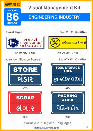 Advanced Kit - Engineering  Industry Visual Management Kit