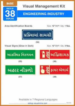 Basic Kit - Engineering Industry Visual Management Kit