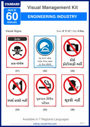 Standard Kit - Engineering Industry Visual Management Kit