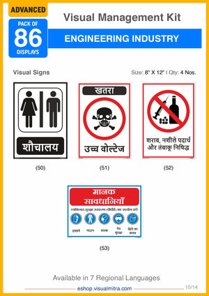 Advanced Kit - Engineering  Industry Visual Management Kit